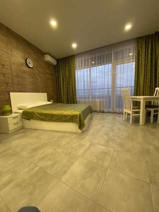 Апартаменты Soul City Apart Hotel Днепр Большой двухместный номер с 1 кроватью-5